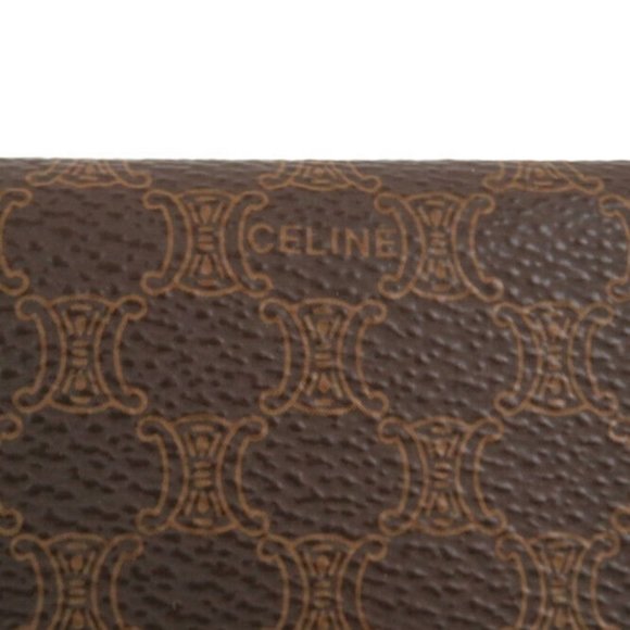 Authentic Celine Macadam PVC x Leather Kiss Lock Bifold Wallet - Picture 6 of 11